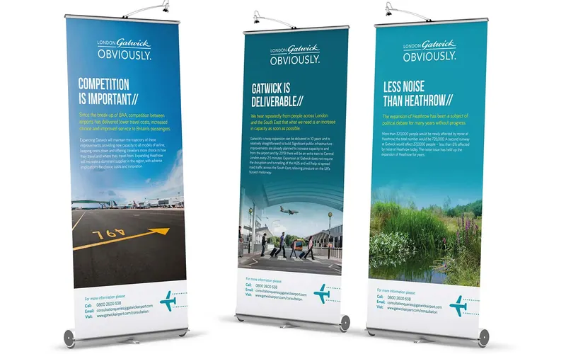 Banner display