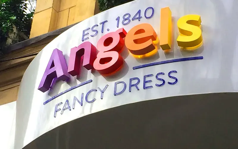 Dimensional signage