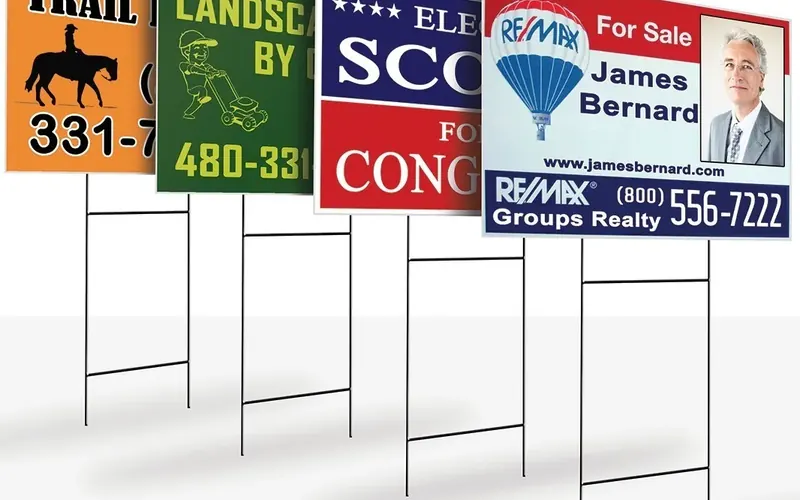 Yard sign